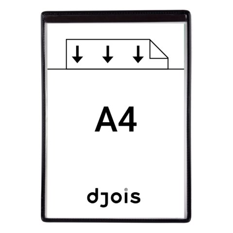 Magnetyczny panel prezentacyjny A4 Tarifold 5 szt. kolor czarny