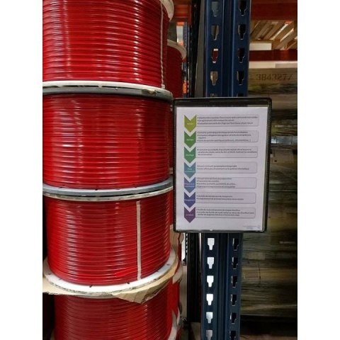 Magnetyczny panel prezentacyjny A4 Tarifold 5 szt. kolor czarny