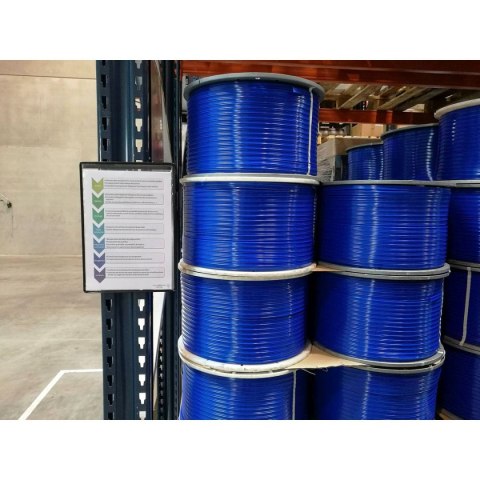 Magnetyczny panel prezentacyjny A4 Tarifold 5 szt. kolor czarny