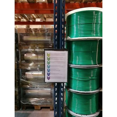 Magnetyczny panel prezentacyjny A4 Tarifold 5 szt. kolor czarny