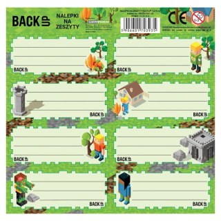 Naklejka na zeszyt Backup 7 Derform (NNZB7A61)