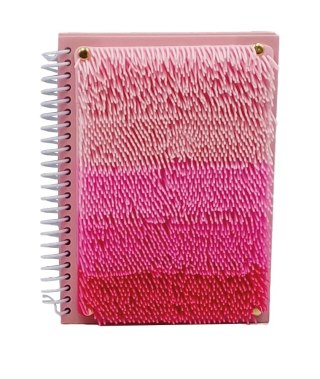 Notes (notatnik) A5 sensoryczny różowy 80k. Stnux (STN9025)