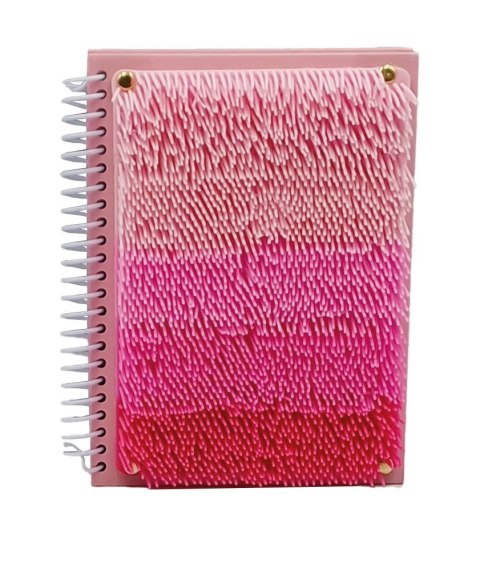 Notes (notatnik) A5 sensoryczny różowy 80k. Stnux (STN9025)