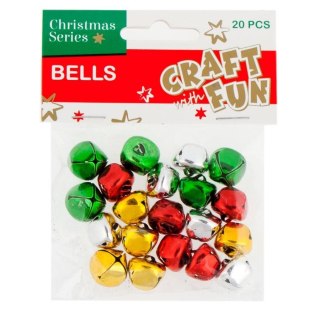Ozdoba świąteczna boże narodzenie dzwoneczki Craft Fun (412803)