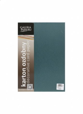 Papier ozdobny (wizytówkowy) A4 Earth granatowy 220g Galeria Papieru (204706)