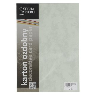 Papier ozdobny (wizytówkowy) A4 marmur zielony 220g Argo (205314)