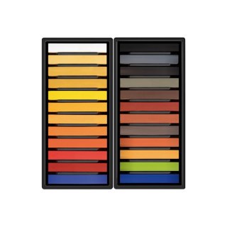 Pastele suche miękkie portertowe kolory 24 kol. Milan (6110224PTR)