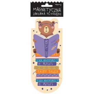 Zakładka do książki magnetyczna OWAL2 MIS CZYTA Henry (5905701482146Q)