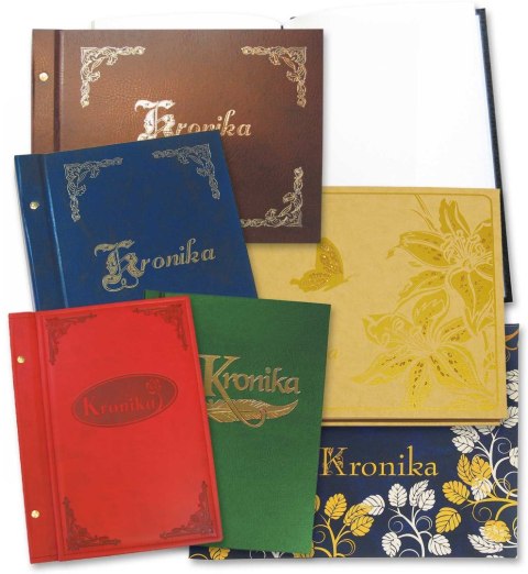 Kronika KRONIKA ZŁOCONA PION mix 100k. [mm:] 250x345 Warta (319-025,026,027,028)