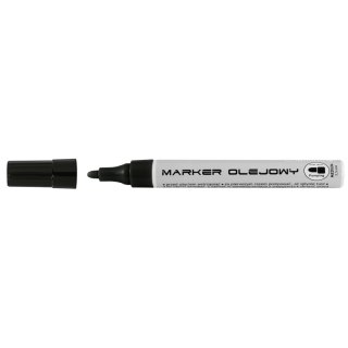 Marker olejowy 420 wkład czarny 0,4-0,7mm okrągła końcówka Toma (TO-420)