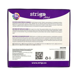 Pastele suche 24 kol 24 kol. Strigo (SSC398)