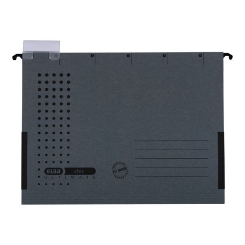 Teczka zawieszkowa A4 Chic Ultimate grafitowy [mm:] 262x350 Elba (100552098)