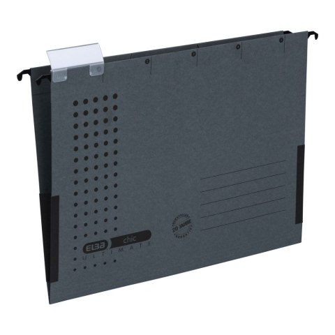 Teczka zawieszkowa A4 Chic Ultimate grafitowy [mm:] 262x350 Elba (100552098)