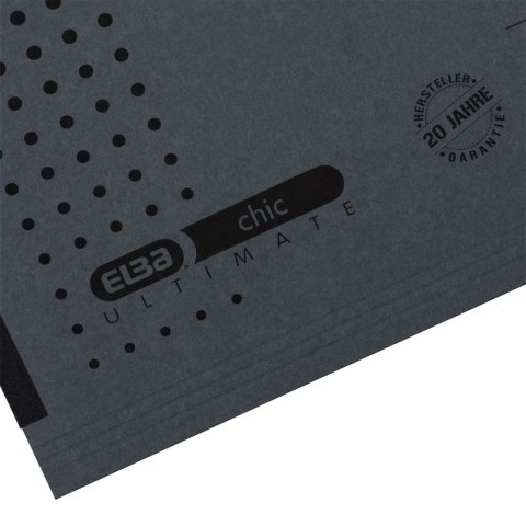 Teczka zawieszkowa A4 Chic Ultimate grafitowy [mm:] 262x350 Elba (100552098)