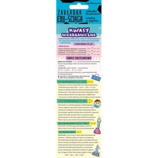 Zakładka do książki Ściąga kwasy nieorganiczne Henry (5905701482801)