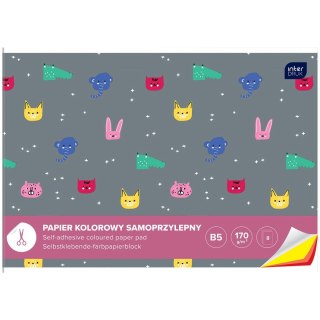Zeszyt papierów kolorowych B5 170g 8k Interdruk (ZEPKB5SP)