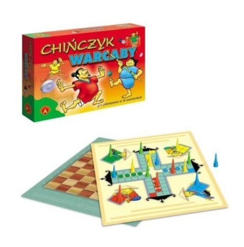 Gra planszowa chińczyk/warcaby chińczyk Alexander (5906018001112)