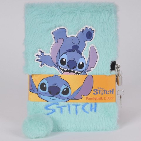 Pamiętnik A5 pluszowy Stitch Paso (DS25FF-3676)
