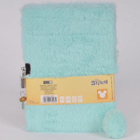 Pamiętnik A5 pluszowy Stitch Paso (DS25FF-3676)