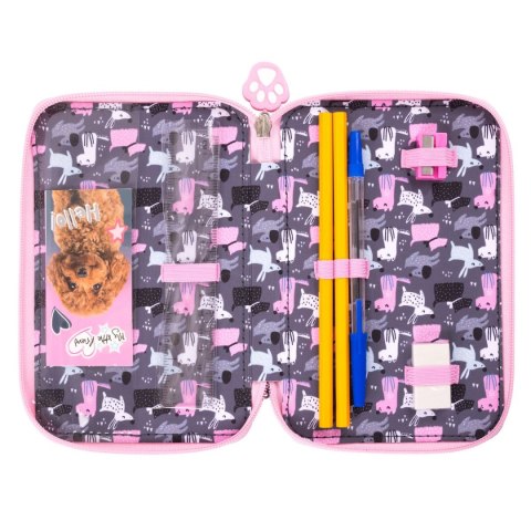 Piórnik MLF HELLO DOG potrójny Bambino (z wyposażeniem)