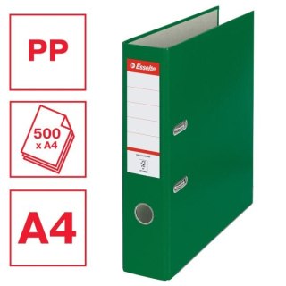 Segregator dźwigniowy Ekonomiczny A4 75mm zielony Esselte (11256)