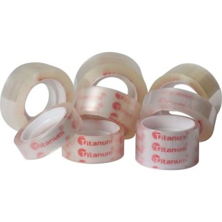 Taśma biurowa 24x30 [mm x yd] Titanum