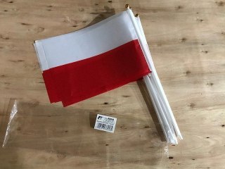 Flaga Polski, mała, do ręki Adar (372535)