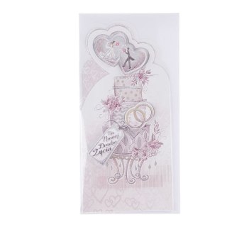 Kartka składana DL ślub Ab Card (dl+)