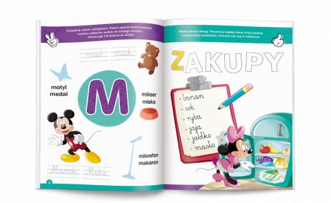 Książka dla dzieci Disney Uczy. Disney Księżniczka. B jak Bella Ameet (UAL 9301)