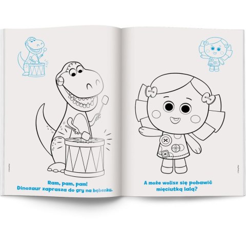 Książka dla dzieci EDisney Maluch. Kolorowanka z naklejkami Ameet