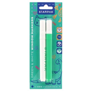 Marker specjalistyczny do szkła wkład biały okrągła końcówka Euro-Trade (538971)