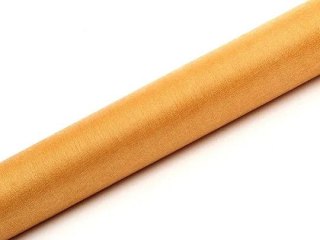 Organza organza Gładka 0,36x9 [mm x m] ZŁOTE Partydeco (ORS-019)