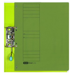 Skoroszyt A4 oczkowy zielony karton 250g Elba (100551872)