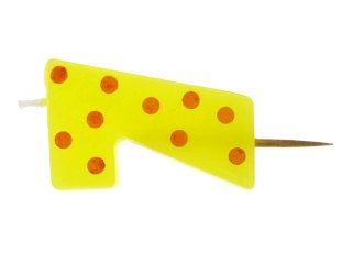 Świeczka urodzinowa PIKER GROCHY URODZINOWE Godan (SWCG7-MM)