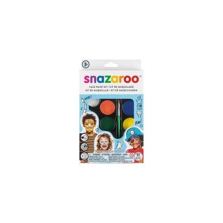 Farba do malowania twarzy zestaw dla chłopców 8 kolor. Snazaroo (1172030)