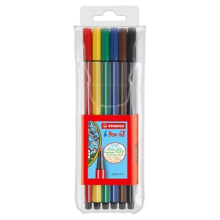 Flamaster Pen 68 6 kol. Stabilo (6806)