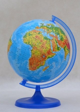 Globus fizyczny Polska śr. 220mm Zachem (2045)