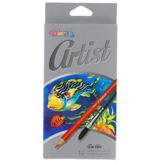 Kredki akwarelowe Colorino Artist 12 kol. Patio (65528PTR)