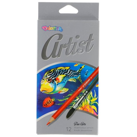 Kredki akwarelowe Colorino Artist 12 kol. Patio (65528PTR)