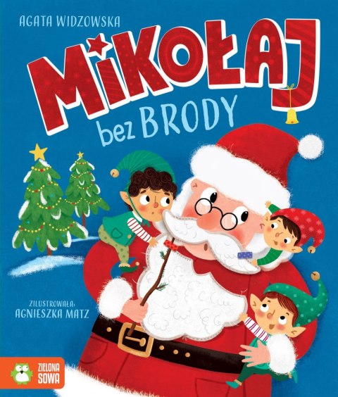Książeczka edukacyjna Mikołaj bez brody Zielona Sowa