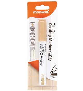 Marker specjalistyczny Do Fug 401 2080140707 wkład beżowy 1-4mm okrągła końcówka Monami (160-2476)