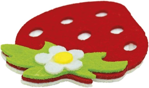 Ozdoba filcowa Craft-Fun Series truskawki Titanum (20CR0312-31)