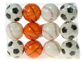 Piłeczka piankowa miękkie, śred.6,3cm, opak 12szt Adar (584396)