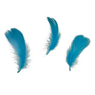 Piórka Craft-Fun Series niebieski jasny Titanum