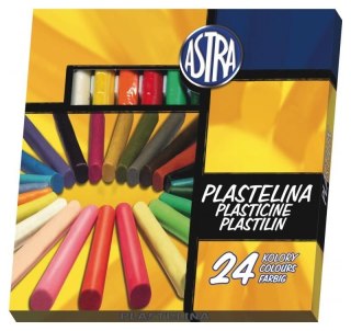 Plastelina 24 kol. mix Astra (303110001)