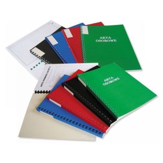 Teczka do akt osobowych A4 czarny karton Warta (1824-339-041)