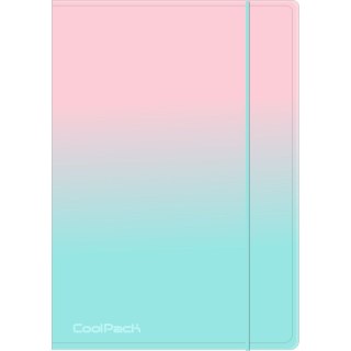 Teczka plastikowa na gumkę STRAWBERRY Coolpack A4 mix Patio (29814CP)