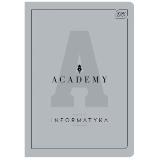 Zeszyt tematyczny A5 ACADEMY 60k. 90g krata Interdruk (ZE60#INFACA)