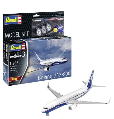 Model do sklejania Set Boeing 737-800 Revell (63809)