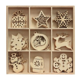 Ozdoba drewniana choinki i renifery Galeria Papieru (253044)